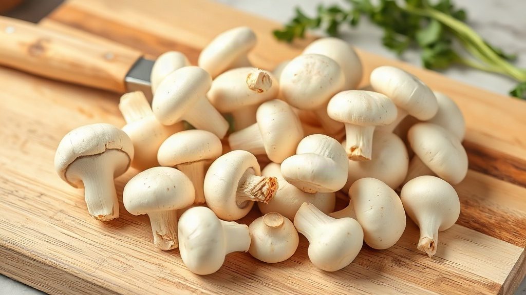 Свіжі шампіньйони для приготування маринаду