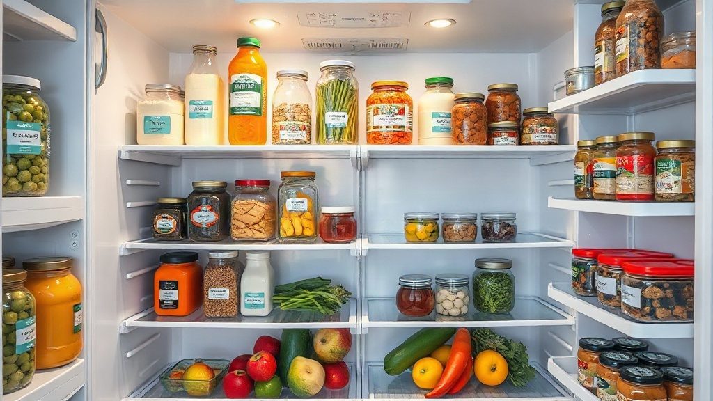 Правильне зберігання продуктів у холодильнику та на полицях для економії бюджету