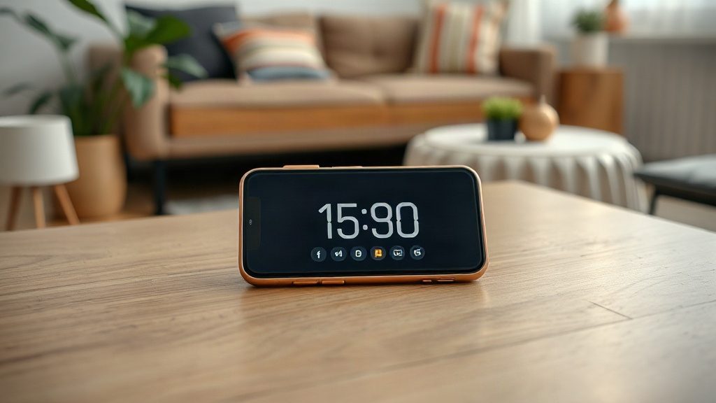 Таймер на смартфоні для експрес-прибирання оселі