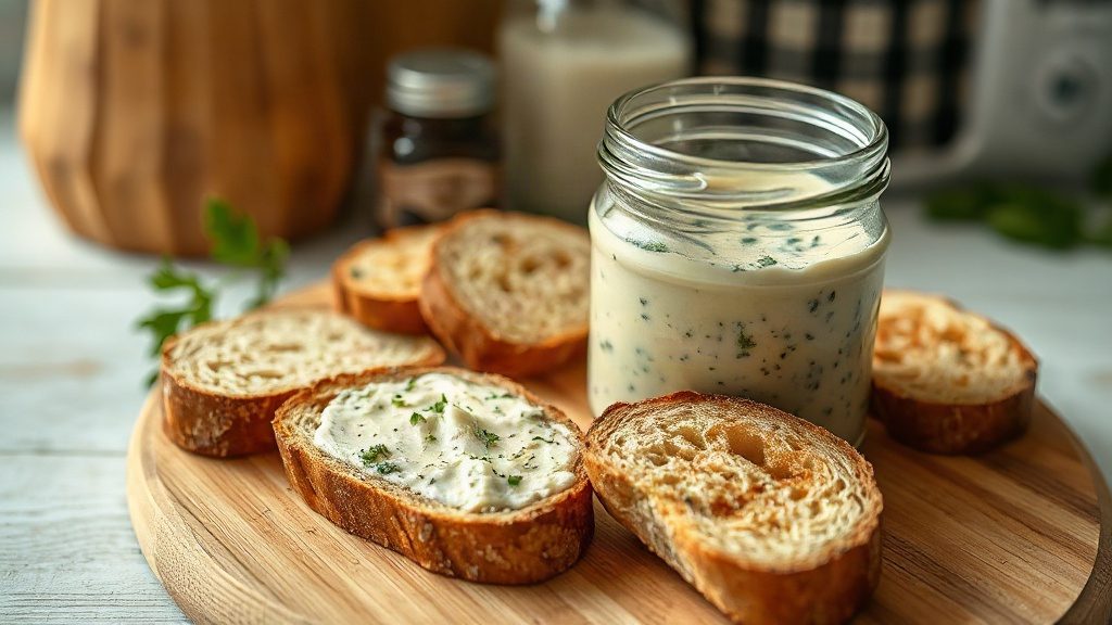 Домашня сирна намазка із залишків продуктів для поживних бутербродів