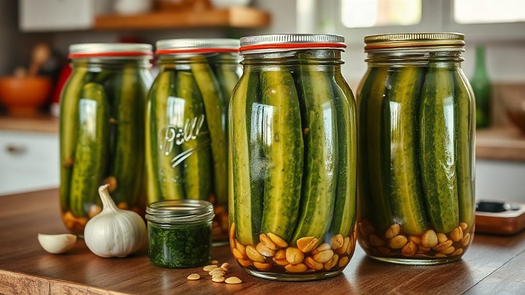 Домашні мариновані хрумкі огірочки в банках на зиму