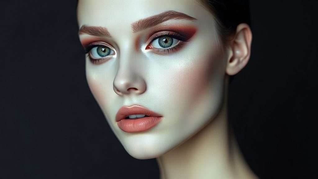 Макіяж у стилі зловісної долини на Гелловін, популярний у TikTok